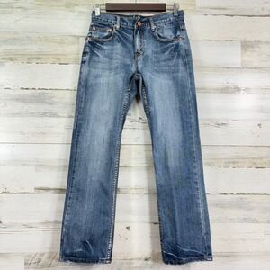 Baileys Point Vintage Straight Leg Denim‎ Jeans Girls Size 14 Distressed